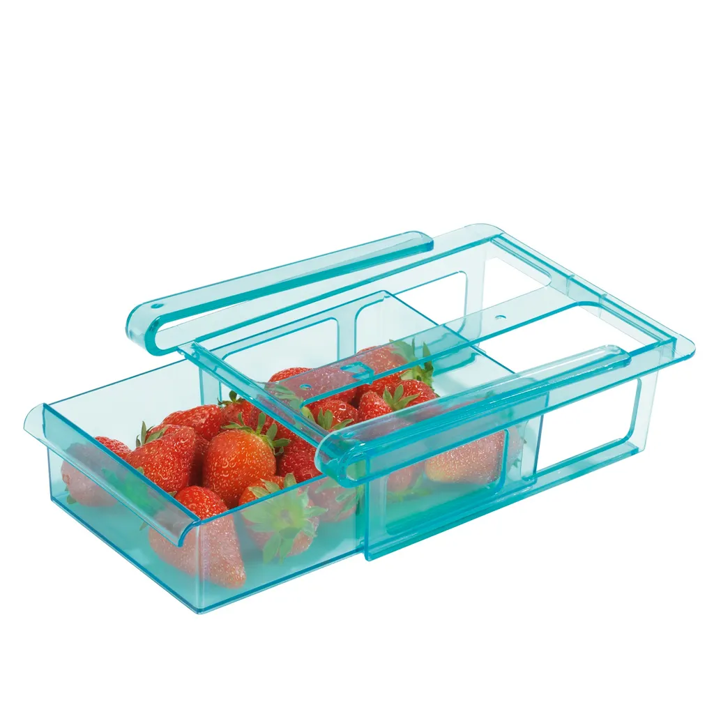 EASYmaxx GOURMETmaxx Klemm-Schublade Für Kühlschrank, 3er-Set Schublade Klemm Kühlschrank GOURMETmaxx Zusatzfach Gemüsefach 3er-Set Ordnung – Bild 6
