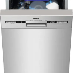 Amica EGSPU 500 920 E Unterbau-Geschirrspüler - 45 Cm, Edelstahl-Optik