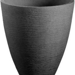 Spetebo Rillentopf "L" Rund 42cm - Farbe: Anthrazit