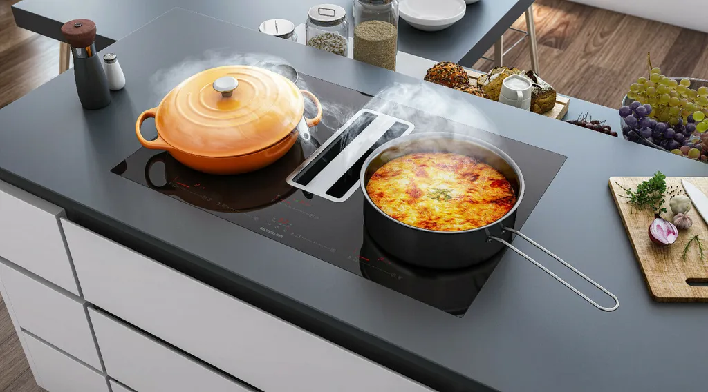 Silverline Küchengeräte Silverline FLPK 820 ES Flow-In Pro Induktionskochfeld Mit Abzug 80 X 52 Cm – Bild 11