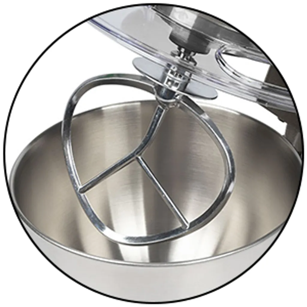 ProfiCook Knetmaschine Vintage PC-KM 1197 Anthrazit/edelstahl 1.200 Watt – Bild 9