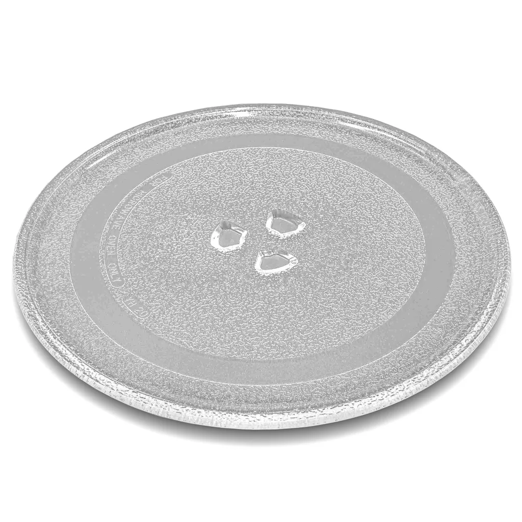 Vhbw Mikrowellen-Teller Kompatibel Mit Silvercrest SMW 800 E1, SMW 800 F1 Mikrowelle - Drehteller Mit Y-Aufnahme, 24,5 Cm, Glas