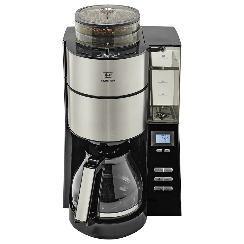 MELITTA 1021-02 Aroma Fresh Kaffeeautomat Mit Timer Und Mahlwerk Schwarz, Farbe:Schwarz – Bild 9