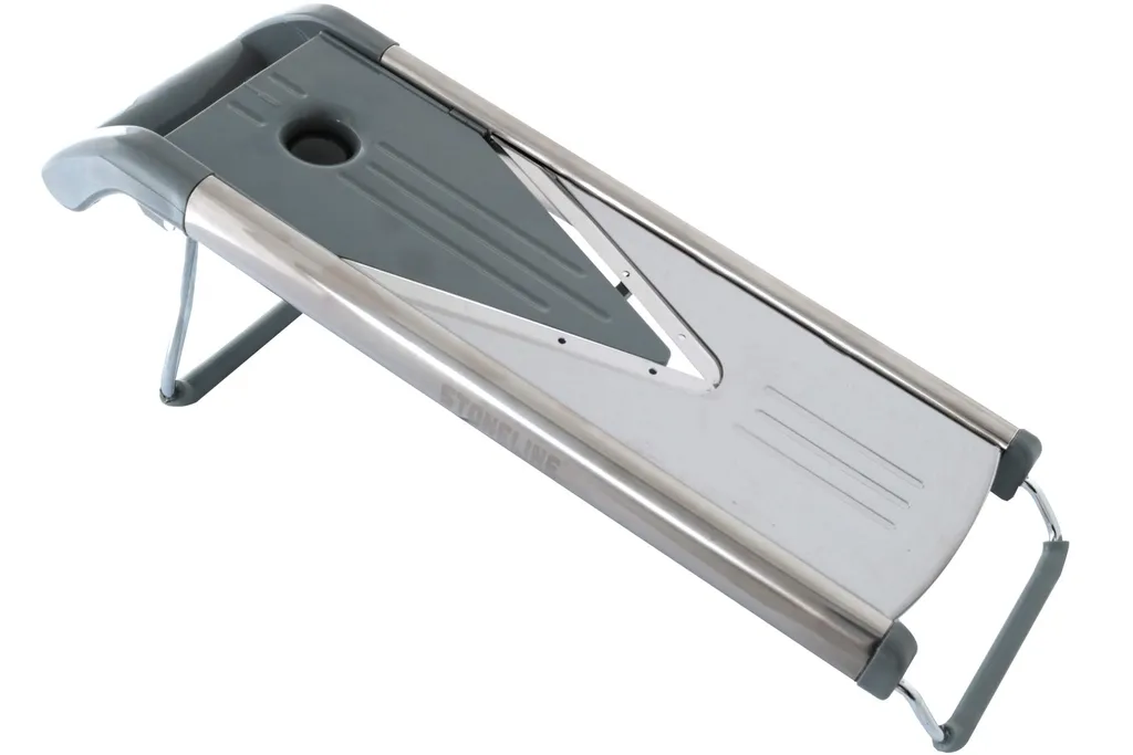 Stoneline Edelstahl Gemüsehobel Mit 5 Schneideinsätzen – Bild 2