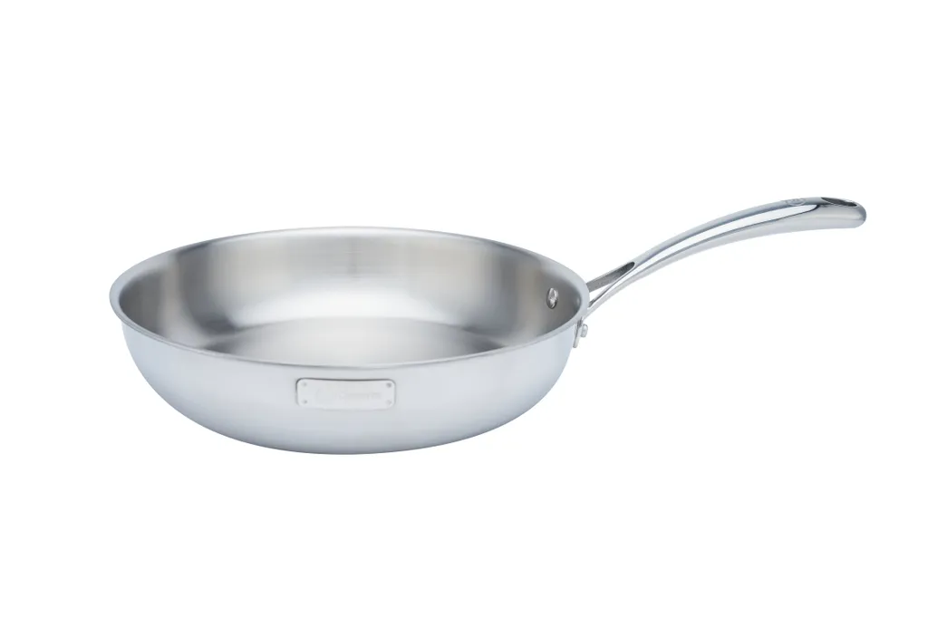 Remoska Edelstahl Pfanne Quanta - 28cm, Induktionsgeeignet, Brat- & Universalpfannen Mit Edelstahl Griff – Bild 2