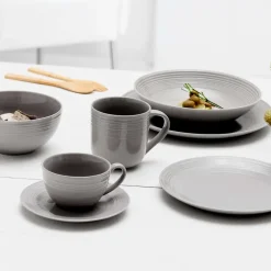 Ritzenhoff & Breker Kaffeeservice 18 Tlg. Levi Grau