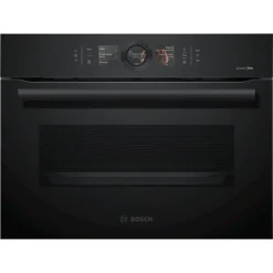Bosch CSG856RC7, Serie | 8, Einbau-Kompaktdampfbackofen, 60 Cm, Carbon Black