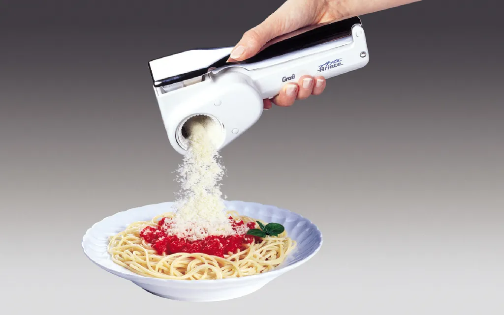 Ariete Elektrische Käse-/Schoko-/Nuss-Reibe GRATI METALL – Bild 5