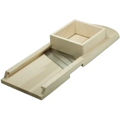 ZL Hofmeister Krauthobel Hobel Holz 3 Messer + Schublade Sauerkraut Buche L55cm