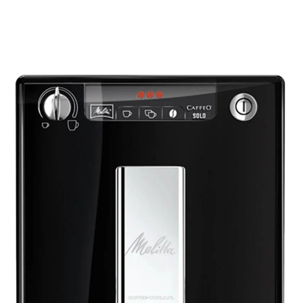 Melitta F53/1-102 Caffeo Passione OT Vollautomatische Espressomaschine, Schwarz – Bild 8