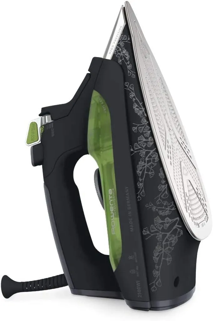 Groupe SEB Deutschl. GmbH Rowenta DW6030 Eco Intelligence Dampfbügeleisen - Schwarz/ Grün – Bild 12