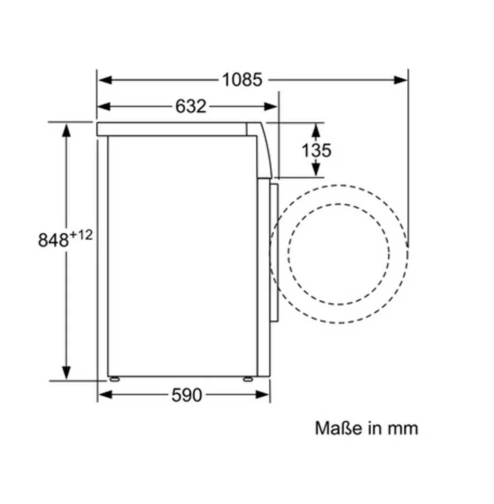 Siemens IQ800, Waschmaschine, Frontlader, 9 Kg, 1400 U/min. WM14VG44 – Bild 5