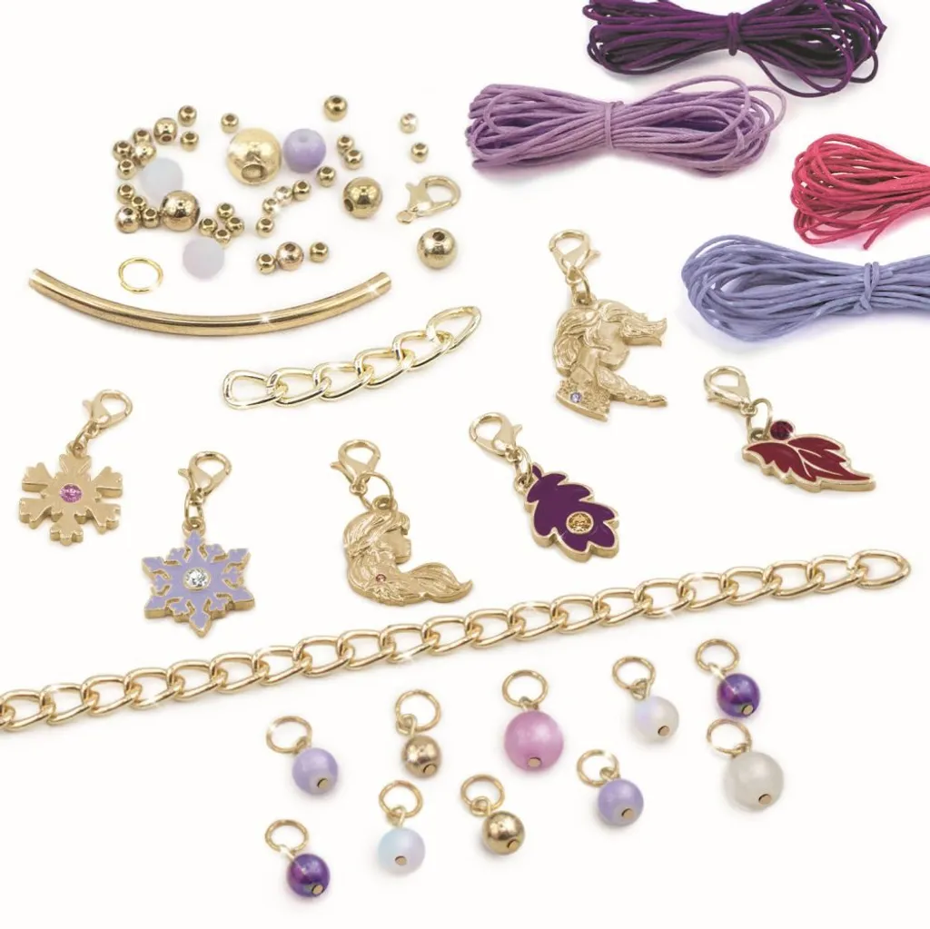 Make It Real Spielwaren Frozen II Kristall-Traum Schmuck Mit Swarovski-Kristallen Schmuck-Bastelsets Basteln & Kreativitätsspielzeug – Bild 5