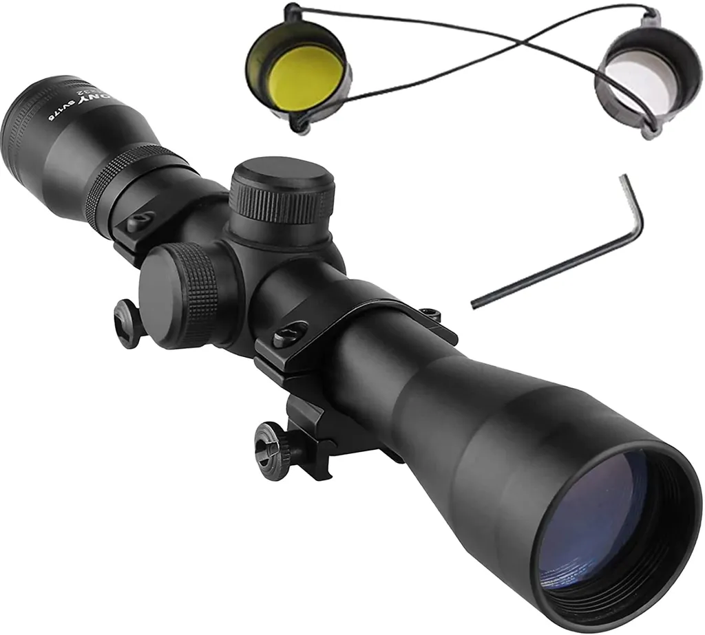 Svbony SV175 Monokulare Ferngläser 4x32 Zielfernrohr, Wasserdichtes Kratzfeste Beschichtung Zielfernrohr Mit 20 Mm Weaver Picatinny Fit Für Outdoor-Aktivitäten