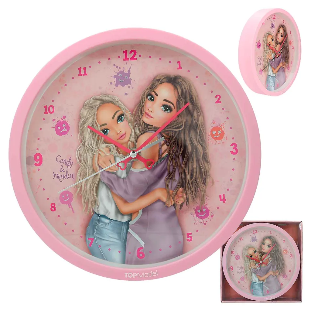 Depesche Möbel TOPModel Wanduhr HAPPY TOGETHER Wanduhren Freundschaft Wanddeko – Bild 7