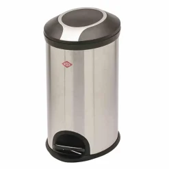 WESCO Treteimer Oval Edelstahl 20 L