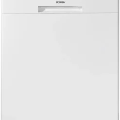 Bomann Geschirrspüler GSP 7410 Weiß, Stand / Unterbaufähig, 60 Cm Ausführung, 14 Maßgedecke, 6 Programme, LED- Display