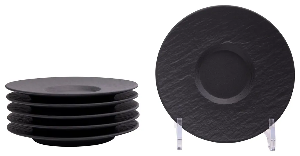 Villeroy & Boch Manufacture Rock Kaffeeservice Für 6 Personen 18-teilig – Bild 3