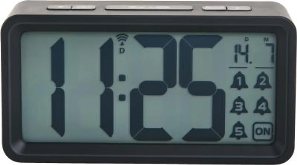 Techno Line Technoline WT 496 Funkwecker DCF-77 Funkuhr Hintergrundbeleuchtung 5 Weckalarme – Bild 8