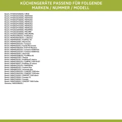 Bosch Siemens 00047953 Dichtung (Mixeraufsatz) Für Küchenmaschine