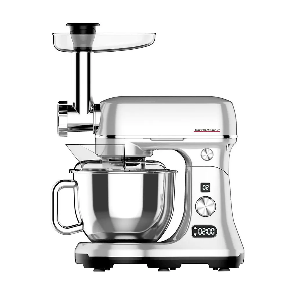 Gastroback 40977 Küchenmaschine Design Advanced Digital 600W Puls LCD-Display – Bild 10