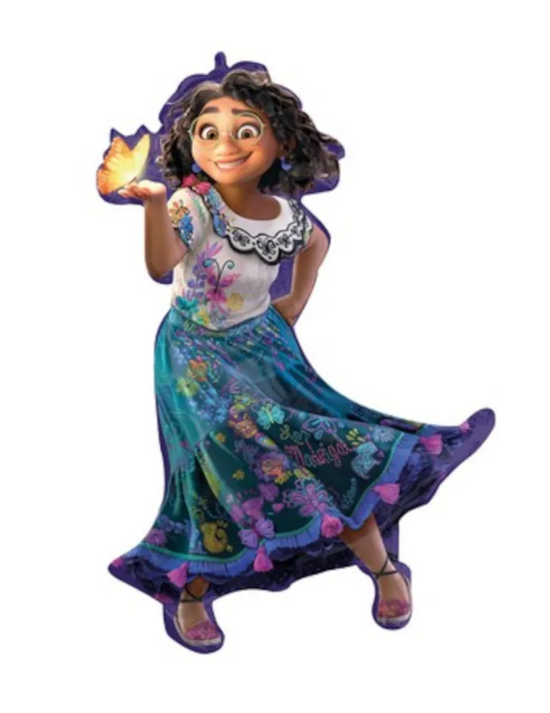 BIGIEMME SRL Encanto Aluminiumballon Partydeko Bunt 66 X 91 Cm