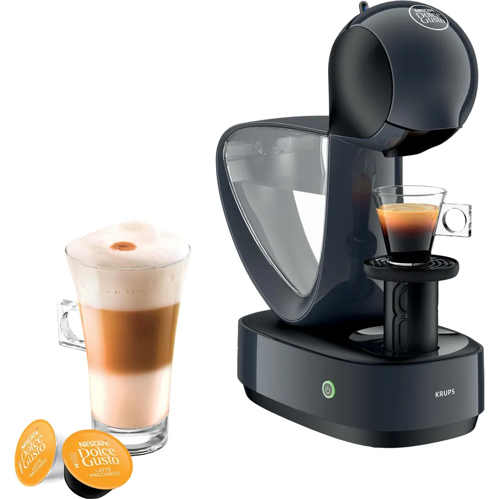 Krups Kapselmaschine KP 173B Nescafe Dolce Gusto Infinissima Cosmic-Grey, Farbe:Cosmic-Grau – Bild 13