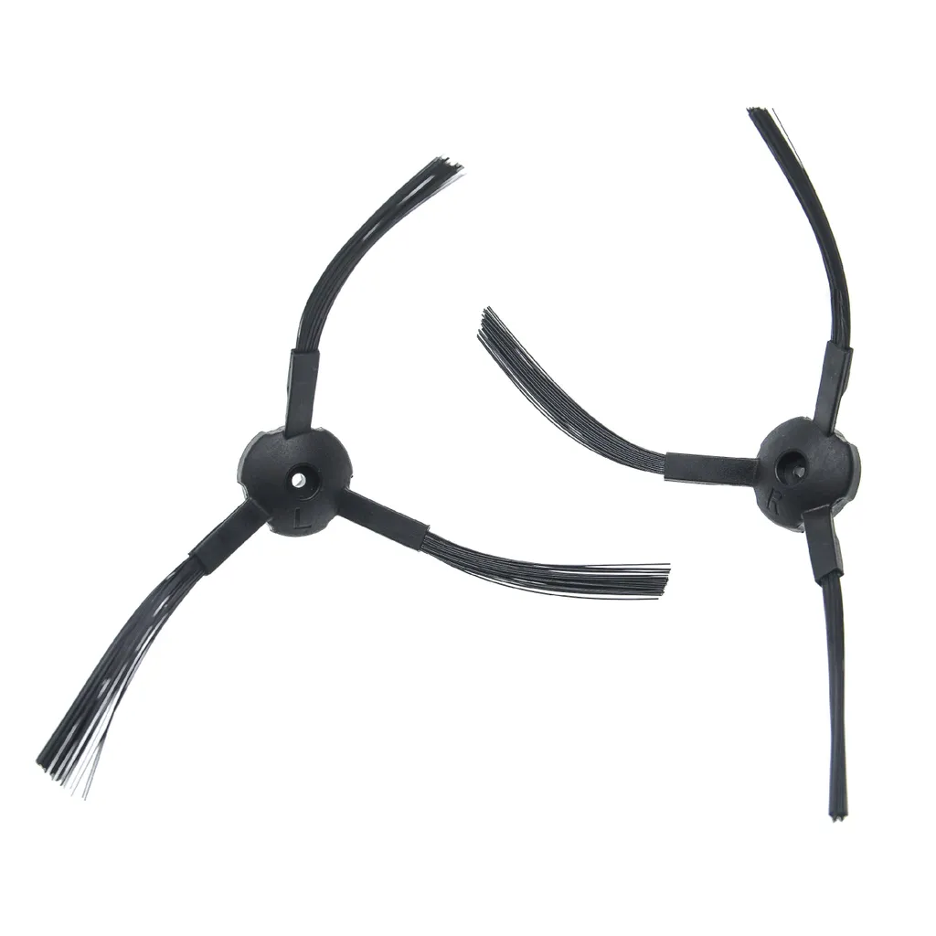 Vhbw 2x Seitenbürste Kompatibel Mit ILife A4, A4s, A6, V3, V3s, V5, V5s, V5s Pro Saugroboter - Reinigungsbürsten Set, Schwarz – Bild 2