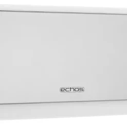 Echos Keramik Heizlüfter | Mit Fernbedienung | 2 Leistungsstufen (1000, 2000 W) | Wandmontage Möglich |