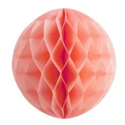Creativery Wabenball 10cm, Farbauswahl:apricot 714