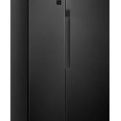 Gorenje NRS918EMB Side-by-Side - Schwarz - Freistehend - 519L Fassungsvermögen (334 Liter Kühlfach & 185 Liter Gefrierfach) - NoFrost Plus - LED-Innenbeleuchtung - Twist Ice Maker