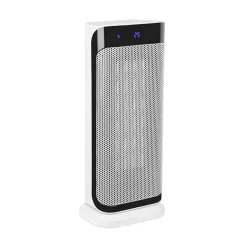 Klarstein Chaval Heizturm 2.000 W Thermostat Timer Fernbedienung Weiß