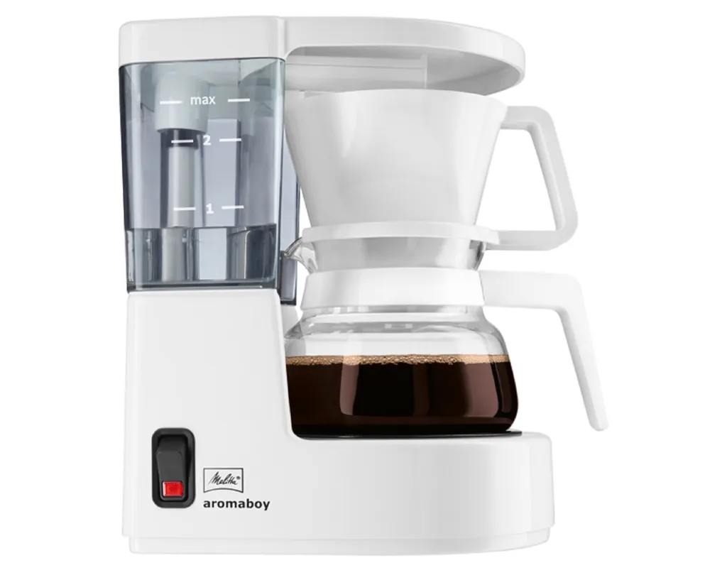 MELITTA Kaffeeautomat Aromaboy 1015-01 1-2Tassen 650Watt Weiß