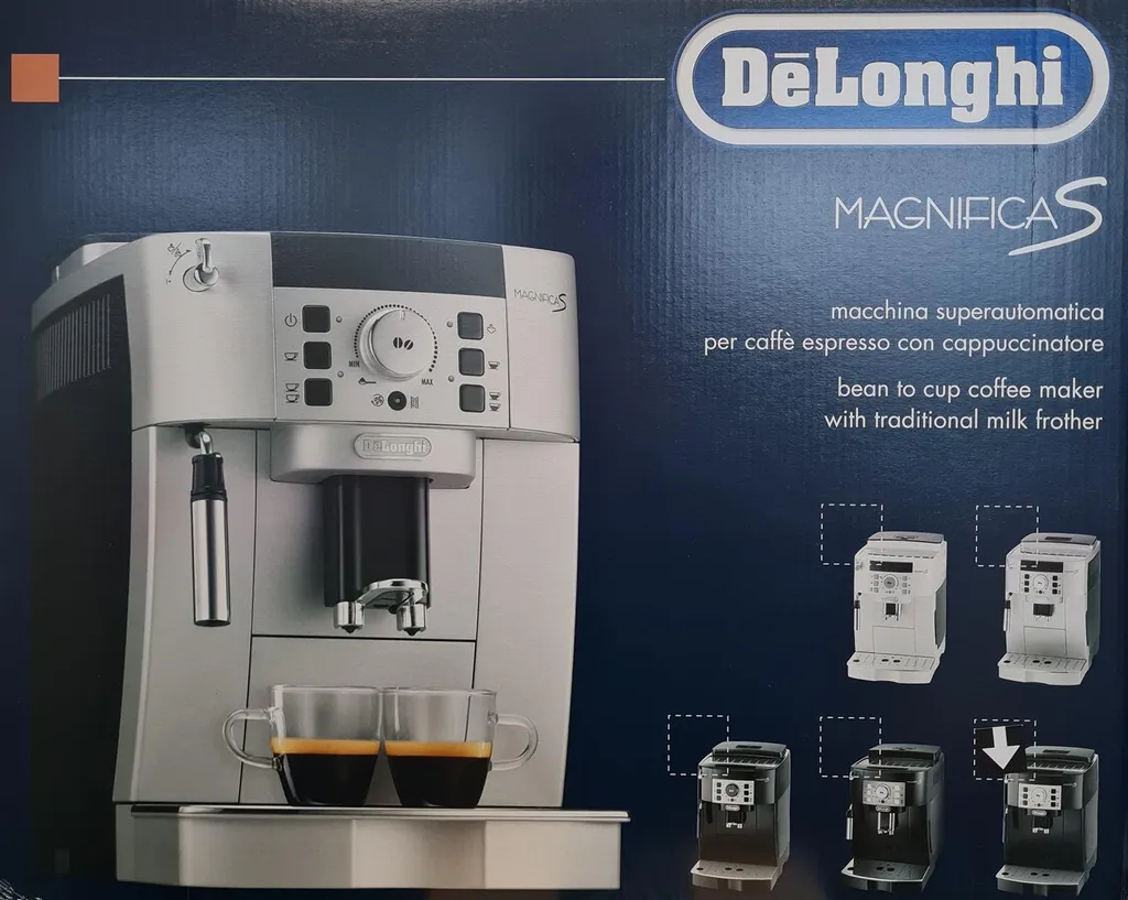 De'Longhi DeLonghi ECAM 22.110B MagnificaS Kaffeevollautomat Schwarz – Bild 11