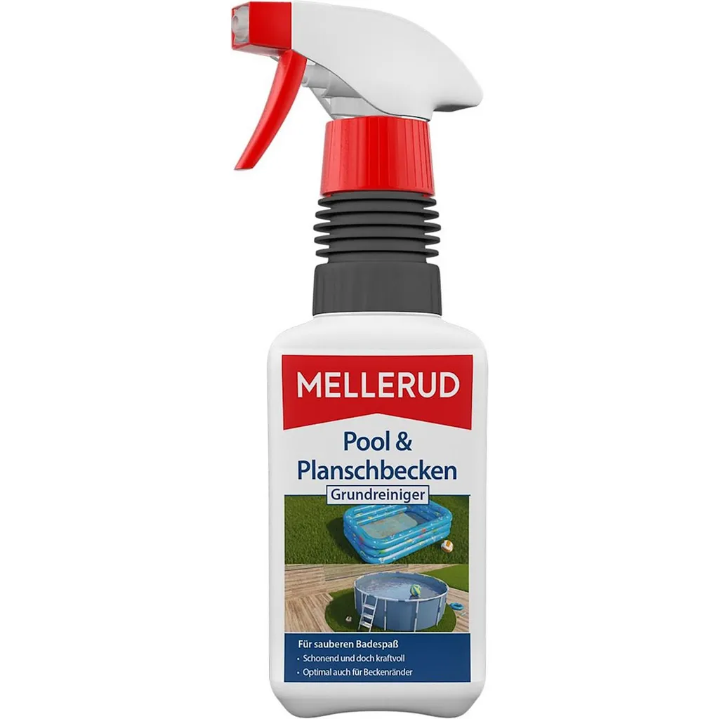 MELLERUD Pool & Planschbecken Grundreiniger Poolreiniger Reinigungsmittel 0,5 L