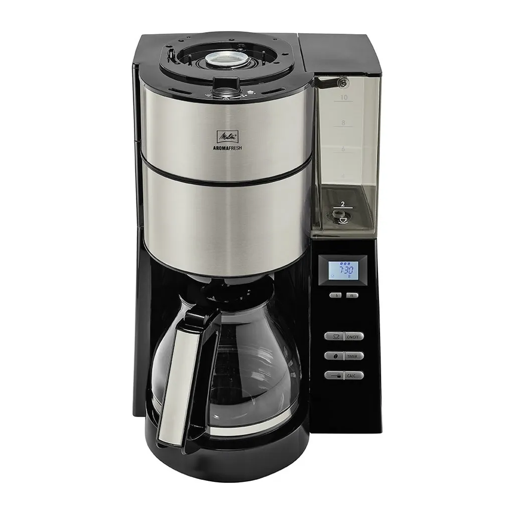 MELITTA 1021-02 Aroma Fresh Kaffeeautomat Mit Timer Und Mahlwerk Schwarz, Farbe:Schwarz – Bild 10