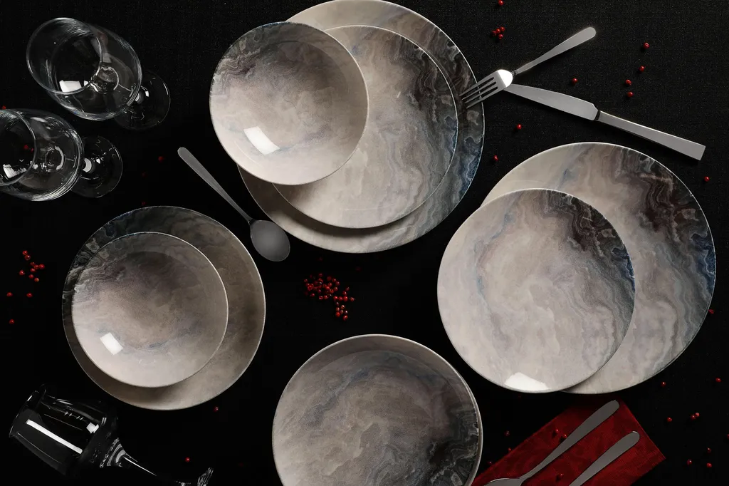 Hermia Concept, Erika,(24 Stücke), Abendessen , Mehrfarbig, 100% Porzellan – Bild 3