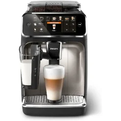 Rubies Does Not Apply Philips Series 5400 Kaffeevollautomat – Lattego Milchsystem, 12 Kaffeespezialitäten, Intuitives Display, 4 Benutzerprofile, Chrom (EP5447/90), Chrom / Einzigartig