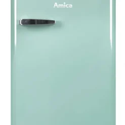Amica VKS 15623 M, Vollraum-Kühlschrank Im Retro Design, 85 Cm Höhe, Fresh Mint,