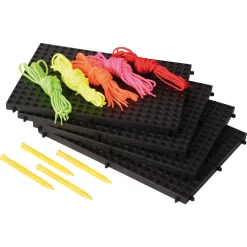 EDUPLAY 120686 Playboard, Schwarz (1 Set)