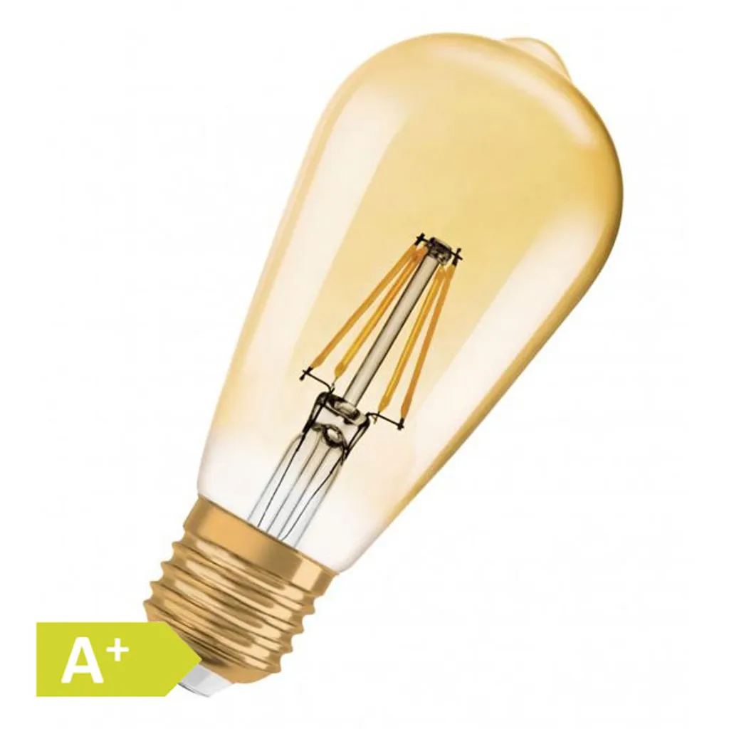 Osram LED Leuchtmittel Vintage 1906 Edison E27 6,5W Warmweiß – Bild 27