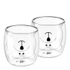 Gräwe GRÄWE Doppelwandige-Thermogläser, 250ml, 2er Set, Motiv Bär