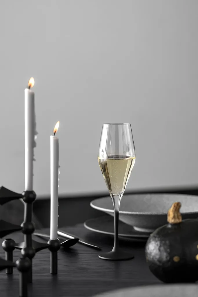 Villeroy & Boch Champagnerkelch Manufacture Rock Klar,schwarz, 4 Tlg. – Bild 10