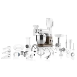 Küchenmaschine GUSTUS MAXIMUS III ETA312890030, 1200 W, Getriebe Metall Ausführung, Stufenlose, Drehzahlstellung, Planeten-Rührwerk, PULSE Funktion, Höhenverstellbare