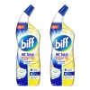 Henkel 2 Flaschen A 750 Ml Biff WC Total Reiniger Gel Spritzige Zitrone