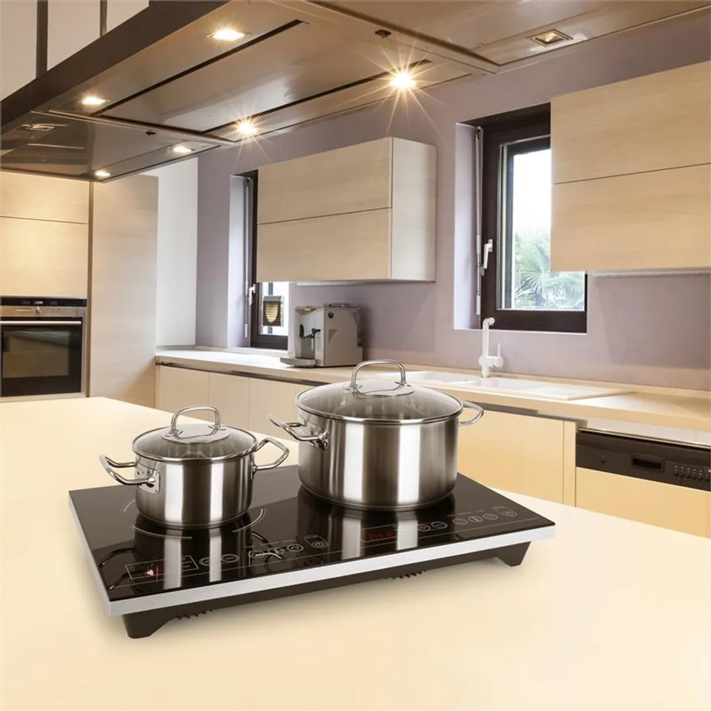 Klarstein VariCook XL Doppel-Induktions-Kochfeld 3100W Timer 240°C Touch – Bild 3