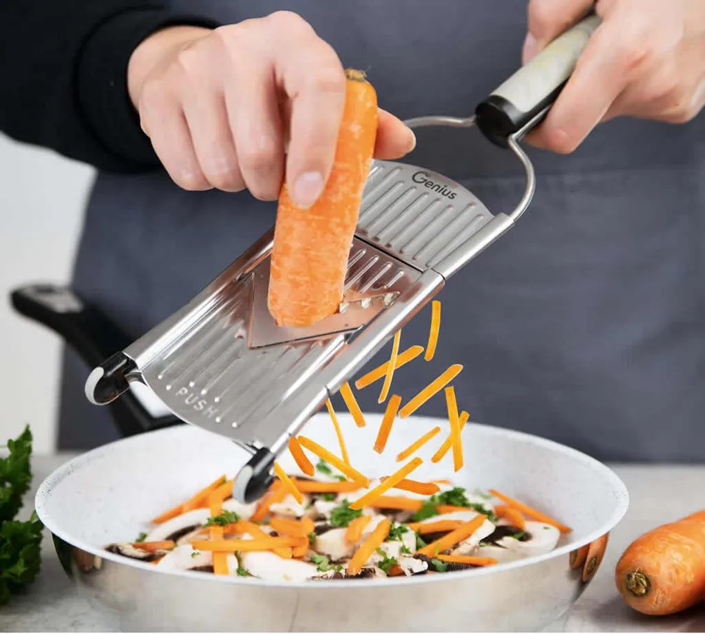 TS24Direkt Edition Genius Nicer Dicer Speed XXXL Vorteilsset 13tlg. Plus Schäler – Bild 3