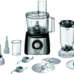 Bosch MultiTalent 3 Plus MCM3PM386, Küchenmaschine ,schwarz/edelstahl Gebürstet