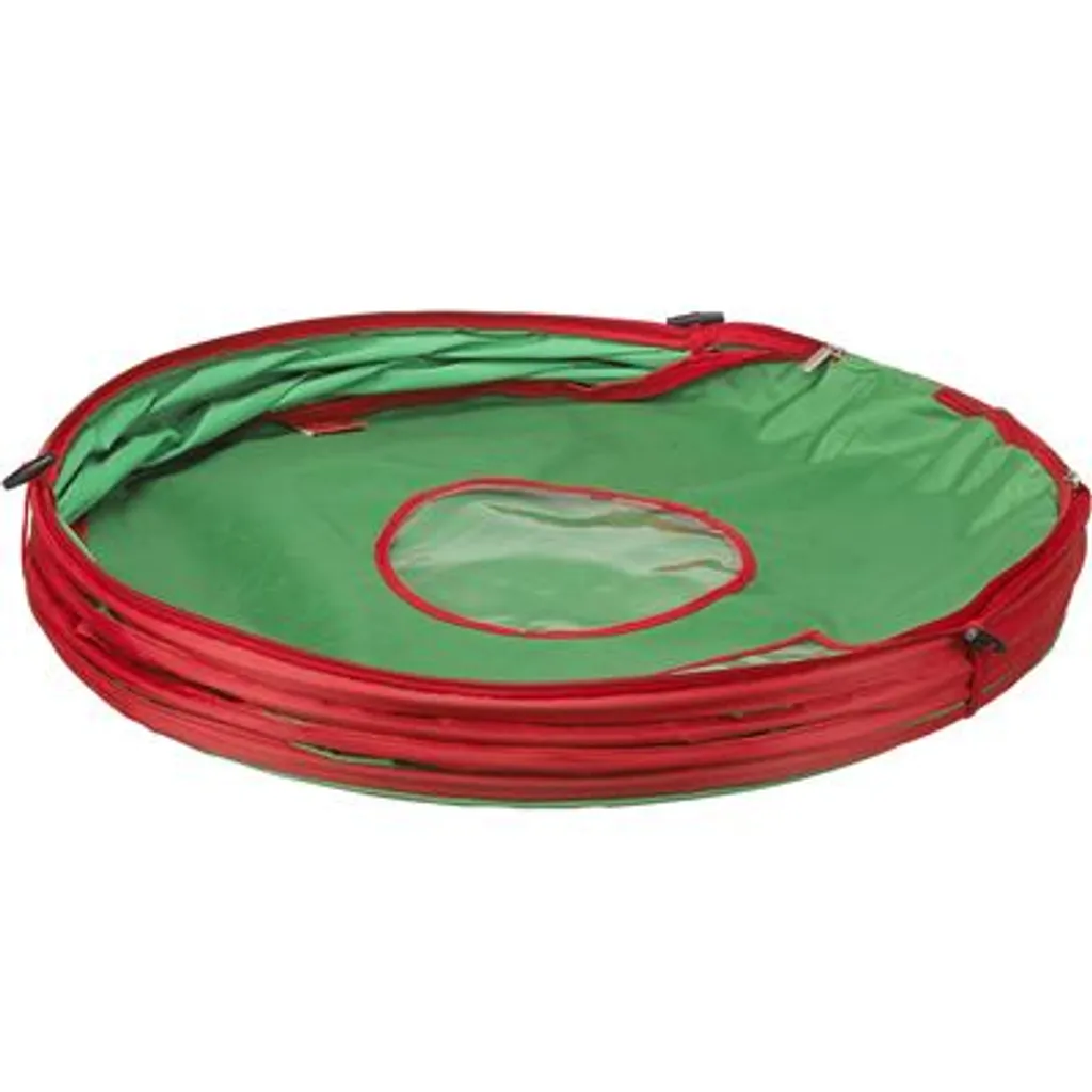 Sunware Weihnachtstasche Für Großen Weihnachtskranz Grün Rot – Bild 2