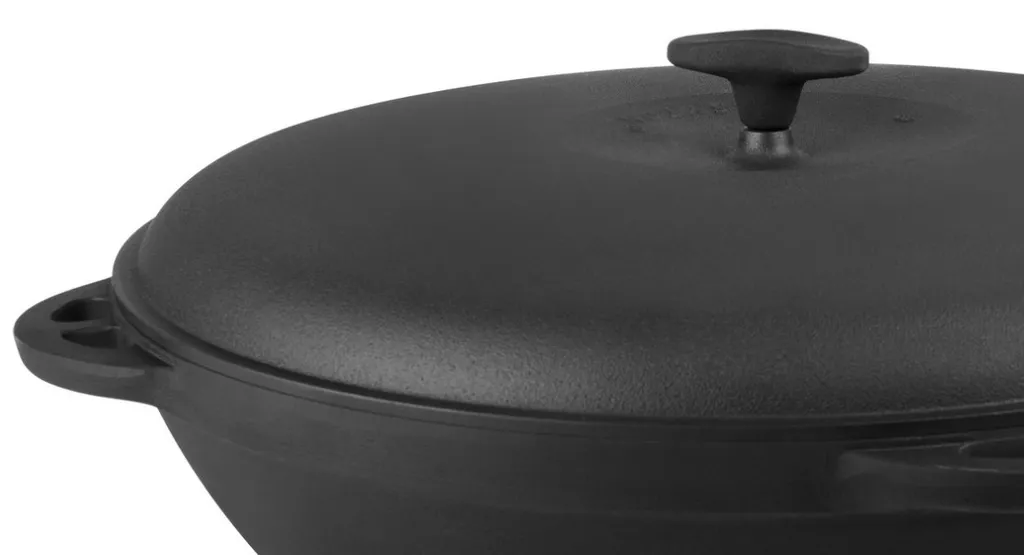 GUSSEISEN KAZAN 17 L (ASIATISCHE KASAN) Mit DECKEL, KESSEL, SYTON, – Bild 2